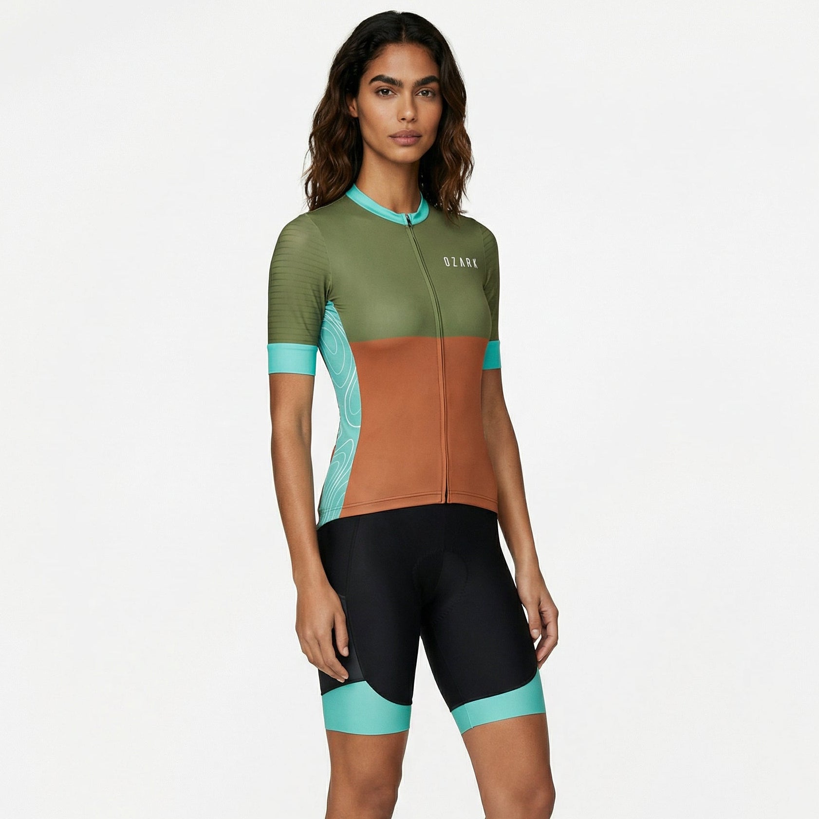 Women's Cycling Jersey | Green Core – Ozark Cycling Apparel